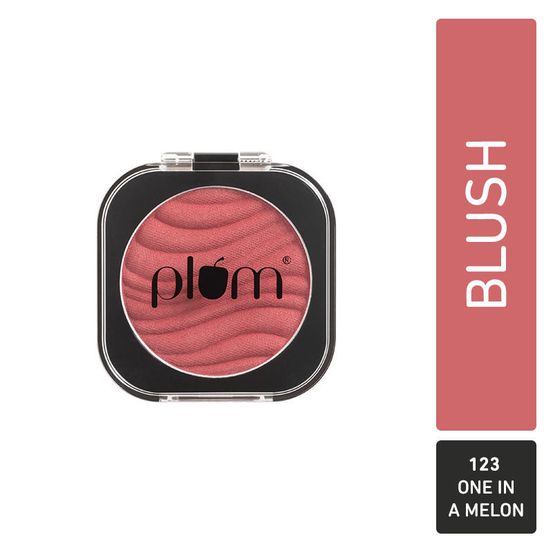 Plum Cheek-A-Boo Matte Blush - Highly Pigmented & Effortless Blending - 123 - One In A Melon