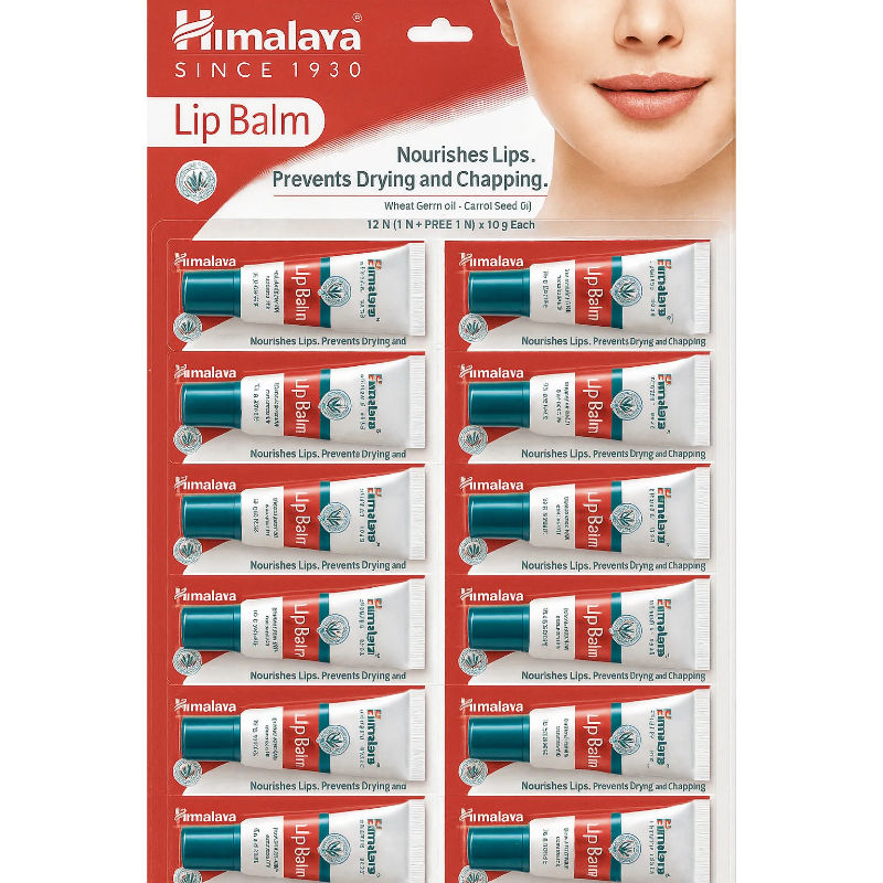 Himalaya Lip Balm (Pack Of 11+1)