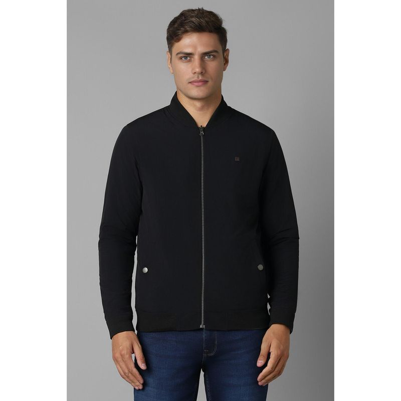 Louis Philippe Men Casual Olive Print Jackets (M)