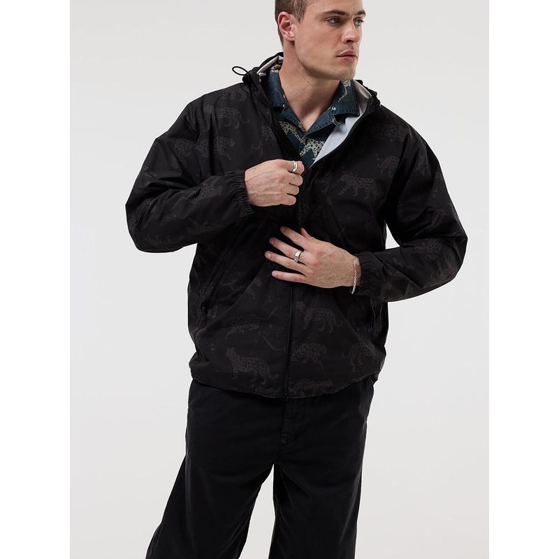 American Eagle Men Black 24/7 Running Jacket (XS)