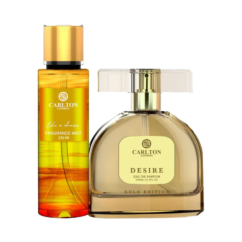 Carlton London Perfume Desire Perfume + Like A Dream Body Mist Combo