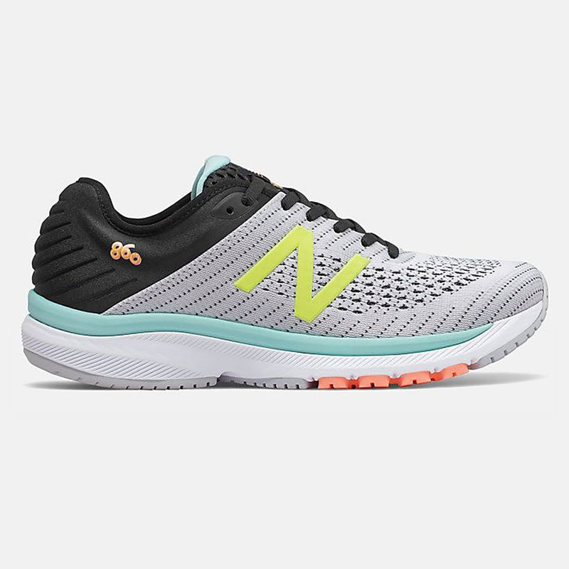 New Balance Women Grey Running Shoes (UK 3)