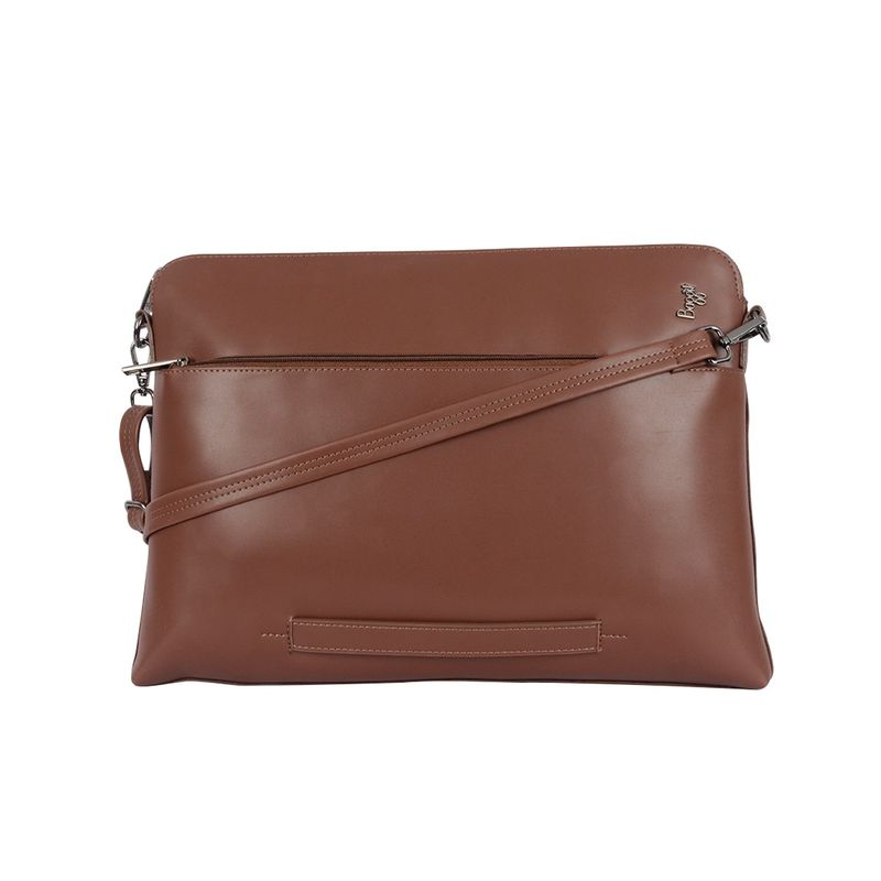 Buy Baggit Bleek Brown Large Laptop Bag Online