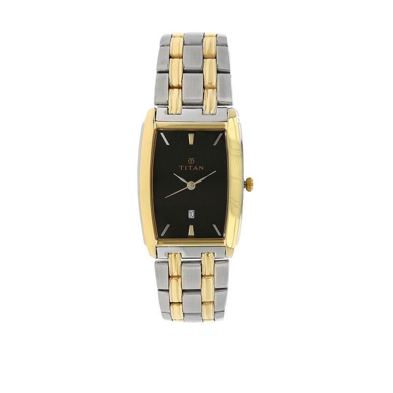 Buy Titan NM1163BM02 Black Dial Analog Watch For Men Online