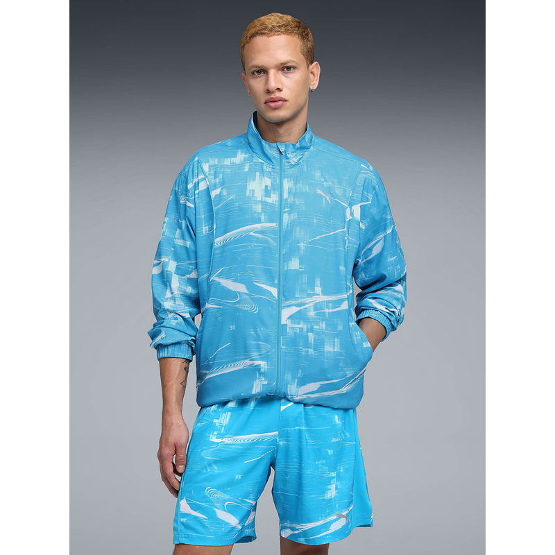 Puma Run Velocity Men's Printed Jacket (XS)