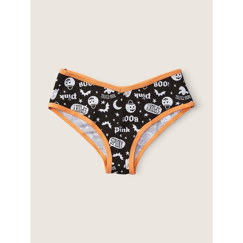 Victoria's Secret Black Cotton Cheekster Brief Panty (XS)