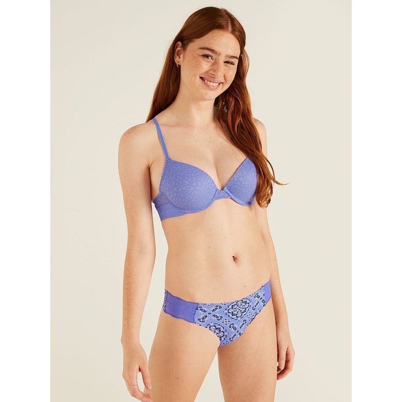 Victoria's Secret Blue No-Show Panty (2XL)