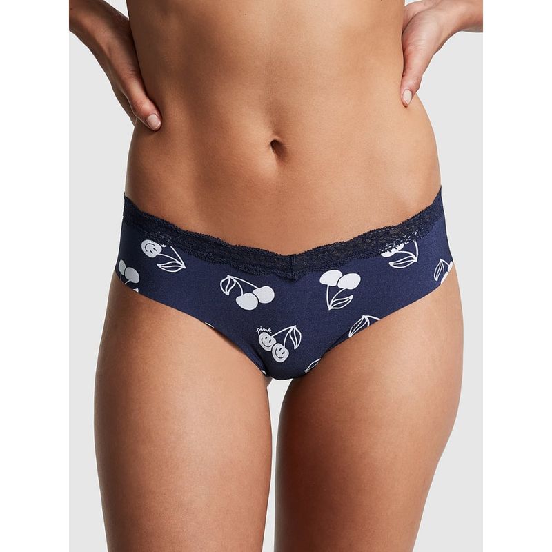 Victoria's Secret Navy Blue No-Show Cheekster Panty (2XL)