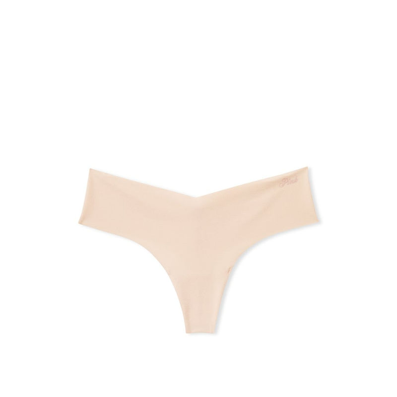 Victoria's Secret Beige No-Show Panty (S)