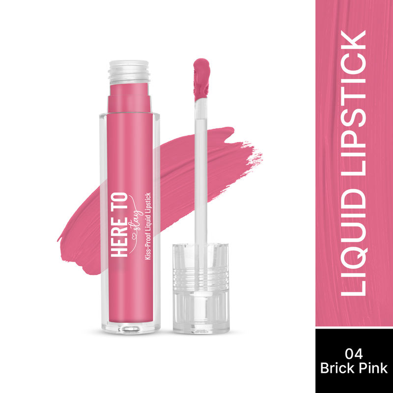 Swiss Beauty Select Here To Stay Kiss Proof Liquid Matte Lipstick With Vitamin E