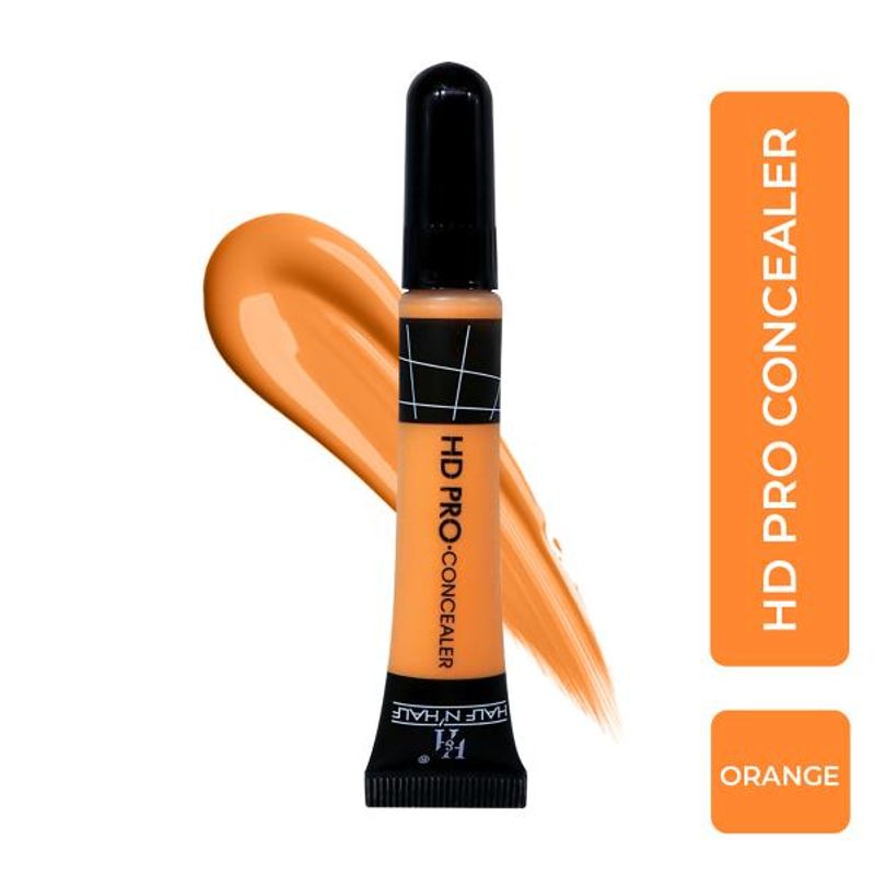 Half N Half HD Pro Face Makeup Concealer - Orange Corrector