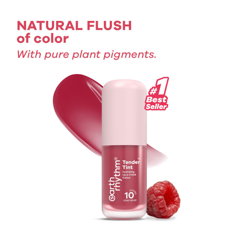 Earth Rhythm Tender Tint For Lip & Cheek With Pure Plant Pigments 10 H Stay - Bourbon
