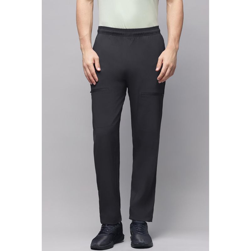 Reebok Men Black Track Pant (2XL)