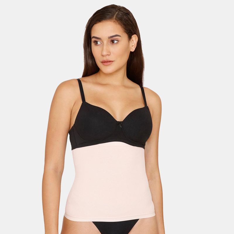 Zivame All Day Shaping Waist Cincher - Sepia Rose (M)