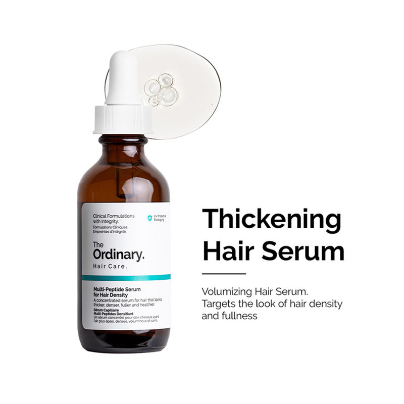 The Ordinary Multi-Peptide Hair Serum For Denser, Thicker, Healthier Hair (All Hair Types)