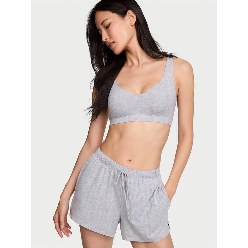 Victoria's Secret Grey Sosoft Modal Ultra Fine Shorts (S)