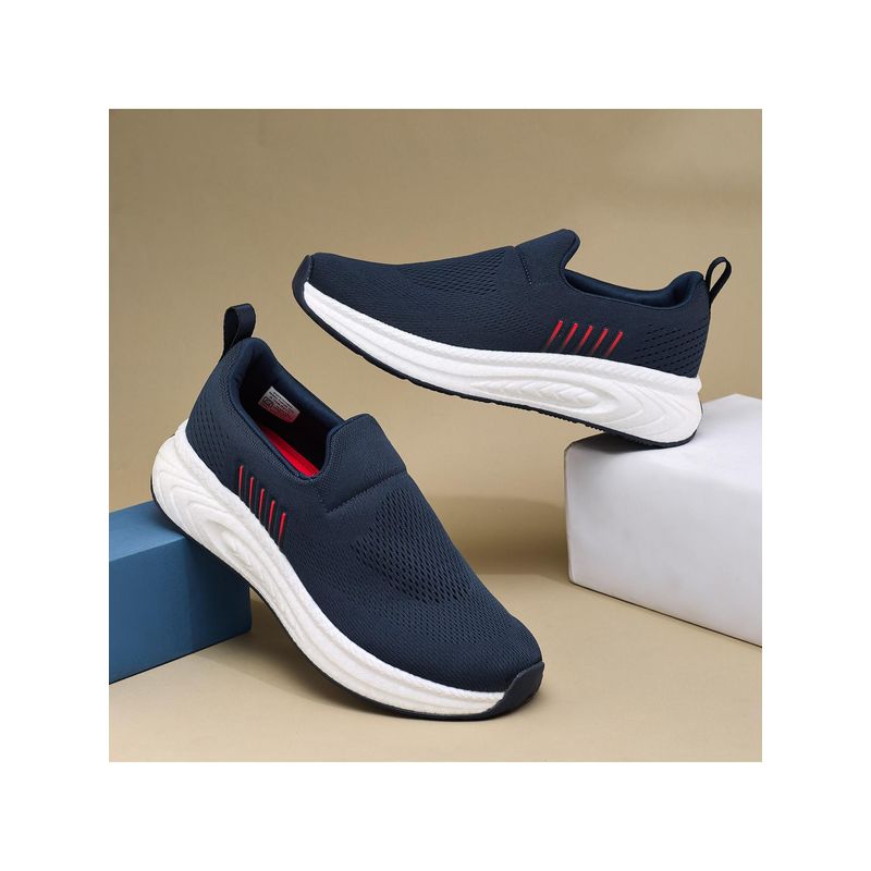 Campus BALLER Men Navy Blue Walking Shoes (UK 7)