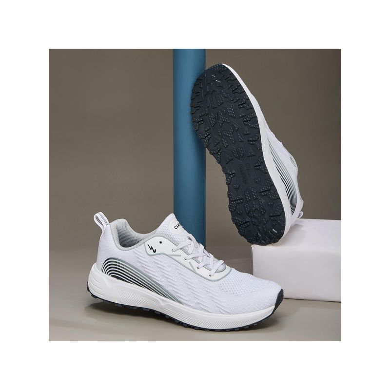 Campus Chopper Men White Running Shoes (UK 10)