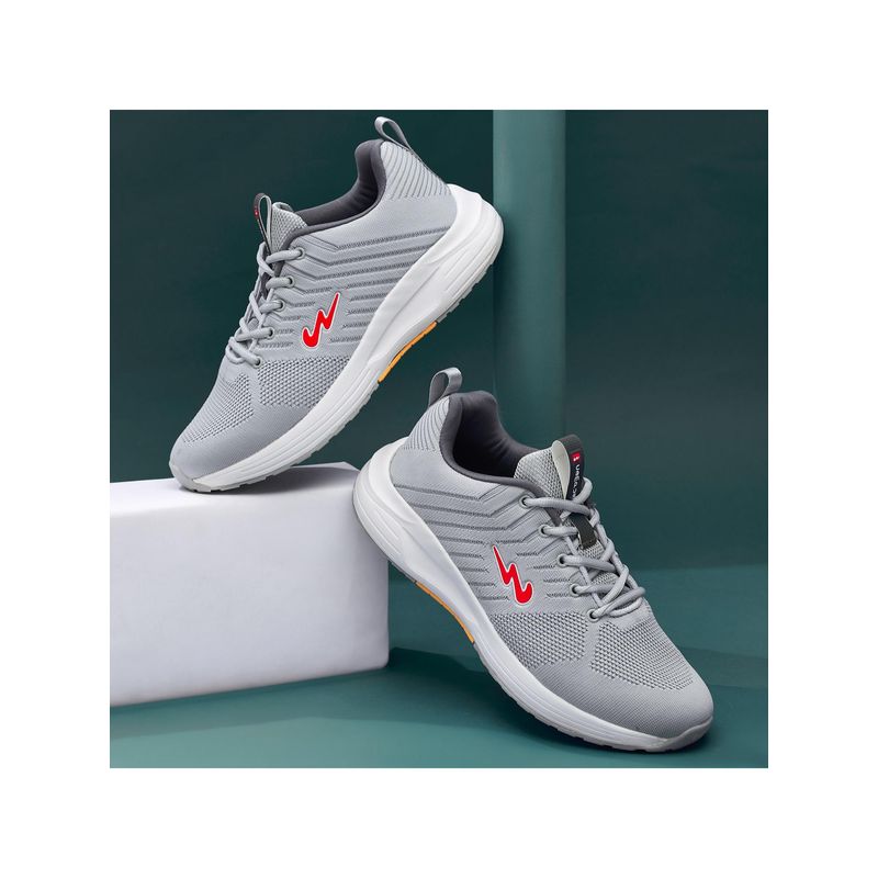 Campus Helix Pro Men Grey Running Shoes (UK 9)