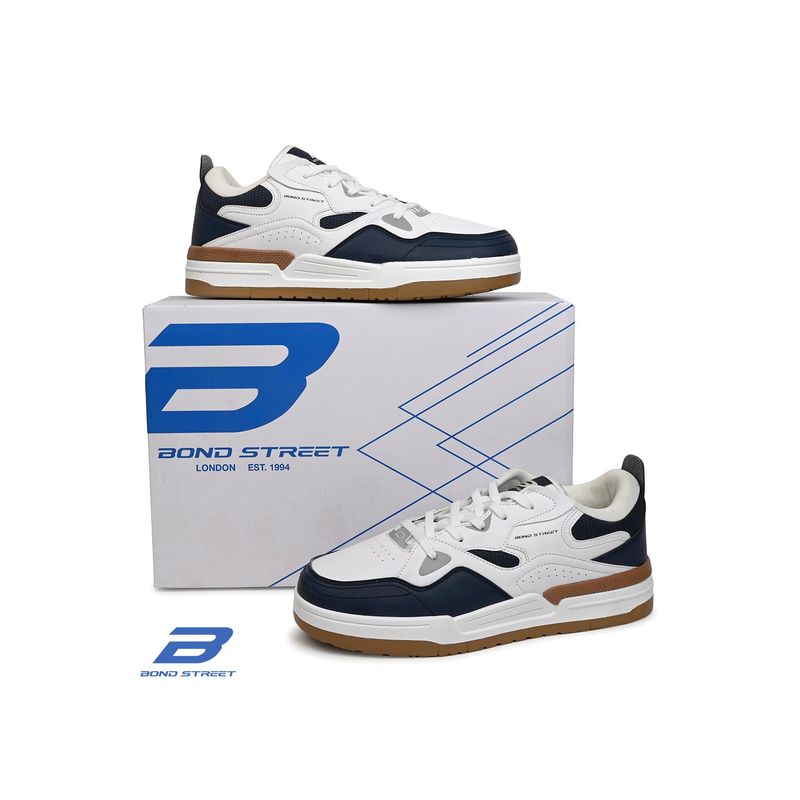 Bond Street Men Navy Blue Casual Sneakers (UK 6)