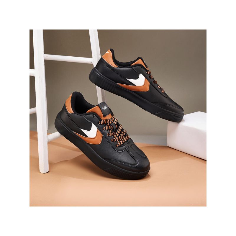 Campus OG-43 Men Black Sneakers (UK 7)