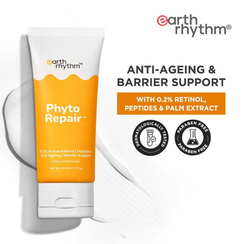 Earth Rhythm Phyto Repair Advanced Cell Repair Moisturiser, Improve Skin Texture