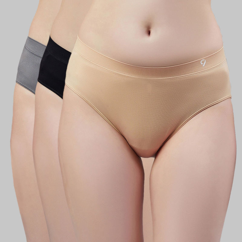 C9 Airwear Seamless Panties for Women (Pack of 3) (2XL)