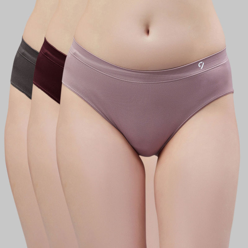 C9 Airwear Seamless Underwears for Ladies (Pack of 3) (2XL)
