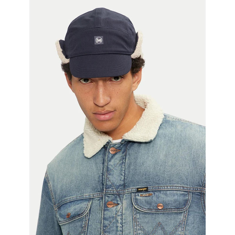 Buff Unisex Blue Fall Line Winter Hiking Trekking Biking Cycling Running Cap (L/XL)