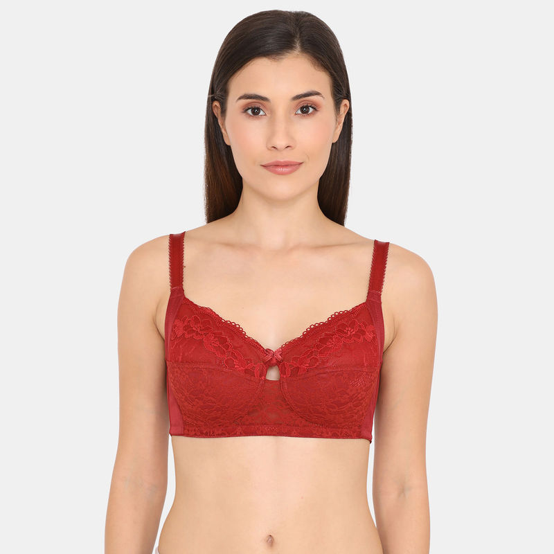 Zivame True Curve No Sag Bra - Maroon (34D)