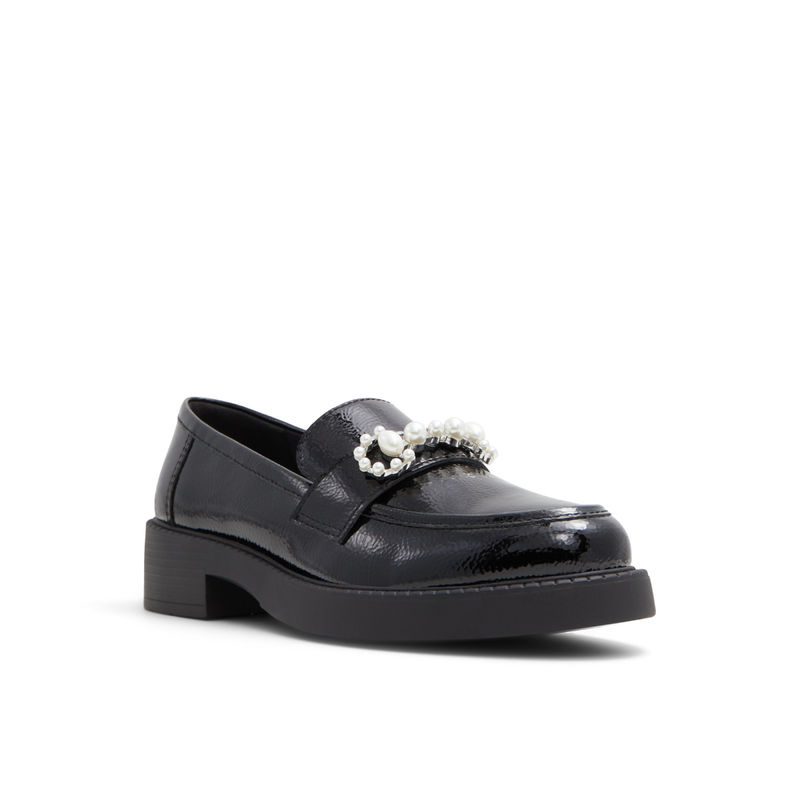 Aldo Women Black Casual Loafers (UK 3)
