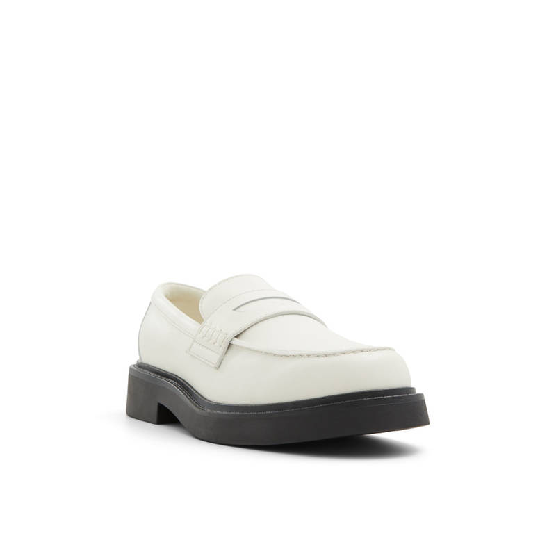 Aldo Women White Bone Loafers (UK 4)