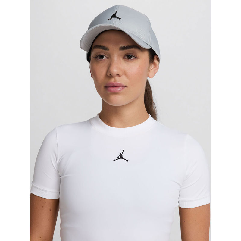 Nike Jordan Rise Structured Grey Metal Jumpman Cap (M/L)