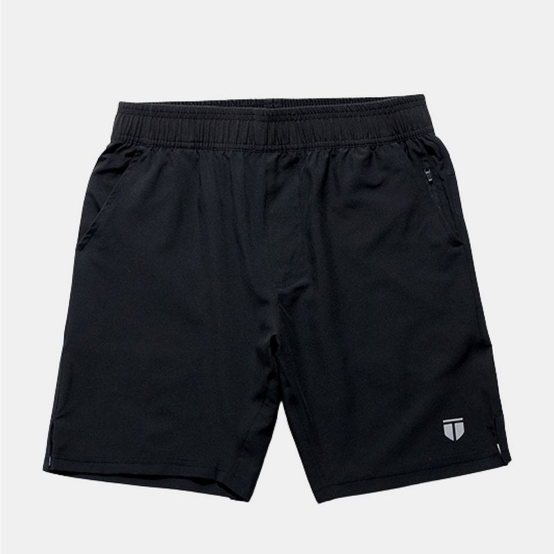 Tego Polyester Core Solid Shorts Black (M)