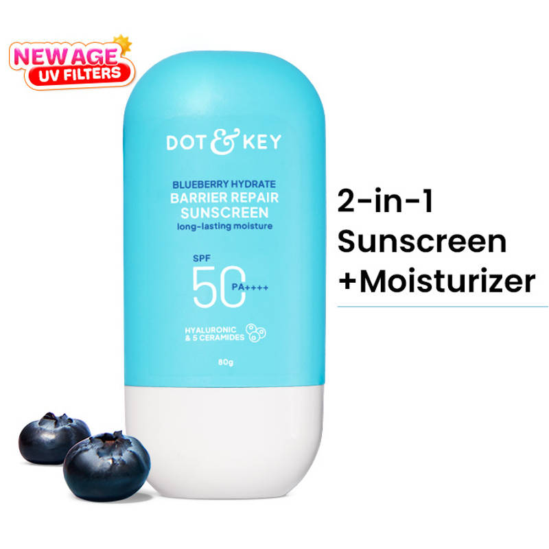 Dot & Key Blueberry Hydrate Barrier Repair Sunscreen SPF 50+ PA++++ In-Vivo Tested