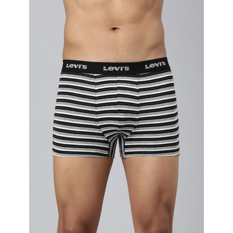 Levi's 006 Striped Trunk for Men with Comfort & Smart Skin Technology Multicolor (L)