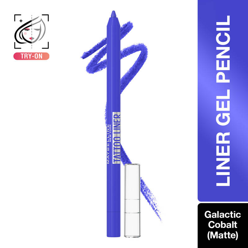 Maybelline New York Waterproof Tattoo Eyeliner Gel Pencil - Galactic Cobalt