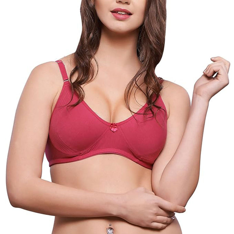 Bralux Roshini Side Support Bra-Red (32C)