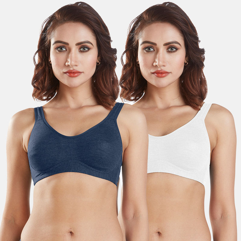 Sonari Minimizer Women's Seamless Bra - Multi-Color (44D)