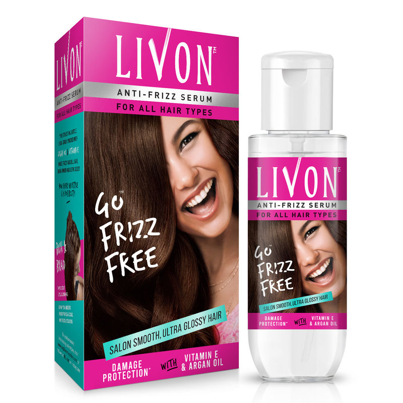 Livon Hair Serum for Women | All Hair Types |Smooth, Frizz free & Glossy Hair
