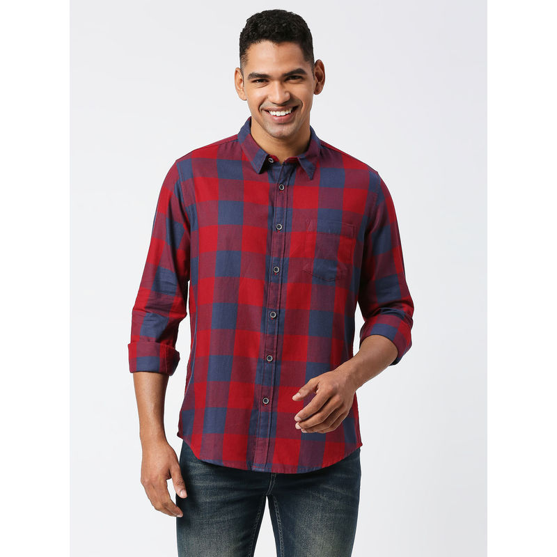 Pepe Jeans Truckston Full Sleeves Casual Shirt (S)