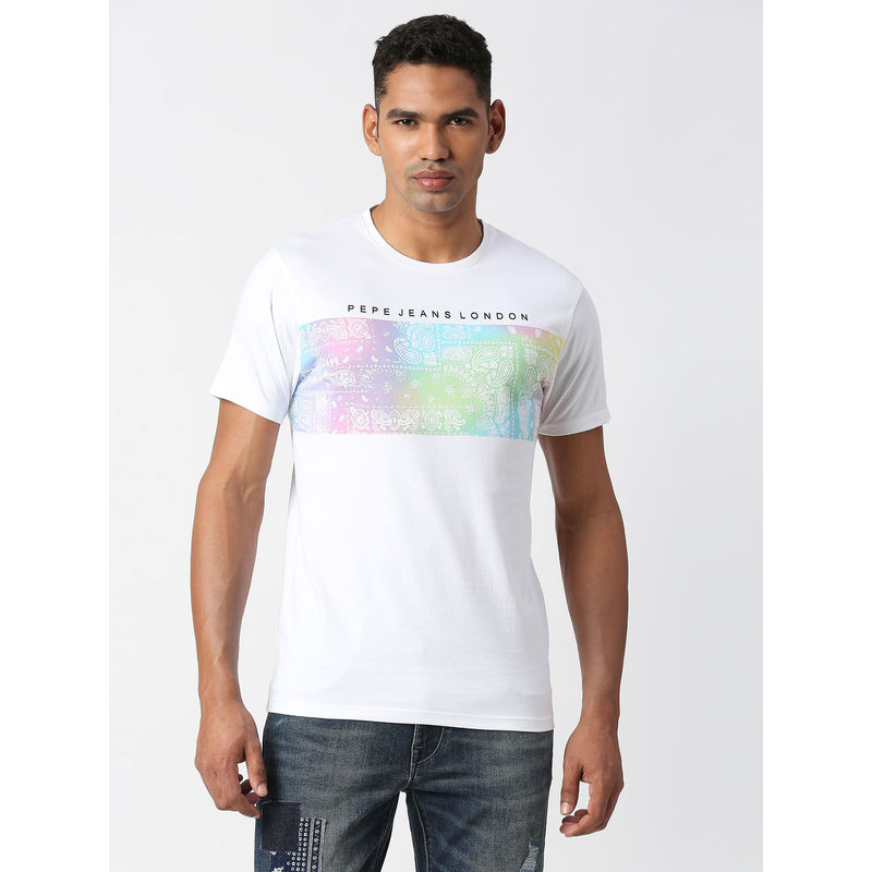 Pepe Jeans Flex Graphic Printed T-Shirt (S)