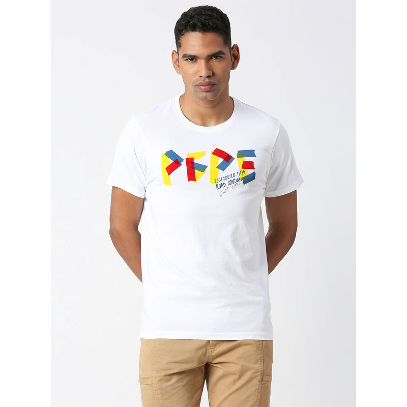 Pepe Jeans Venga Graphic Printed T-Shirt (M)