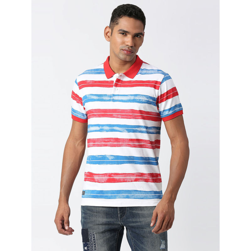 Pepe Jeans Carl Striper Polo T-Shirt (S)