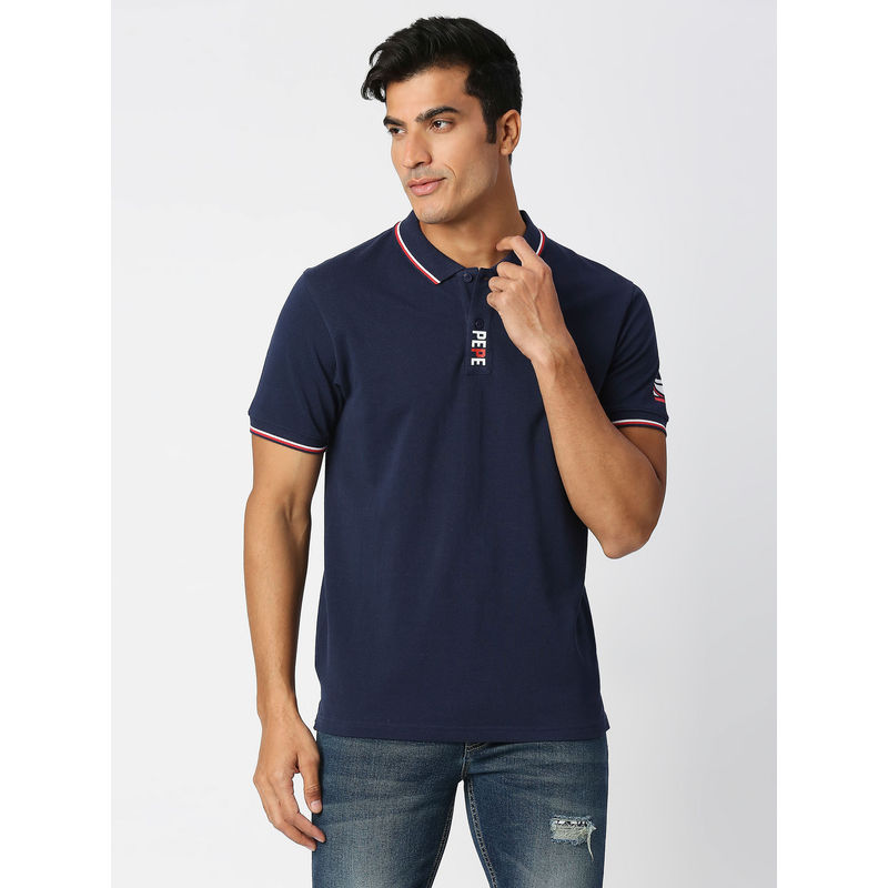 Pepe Jeans Luther Solid Polo T-Shirt (S)