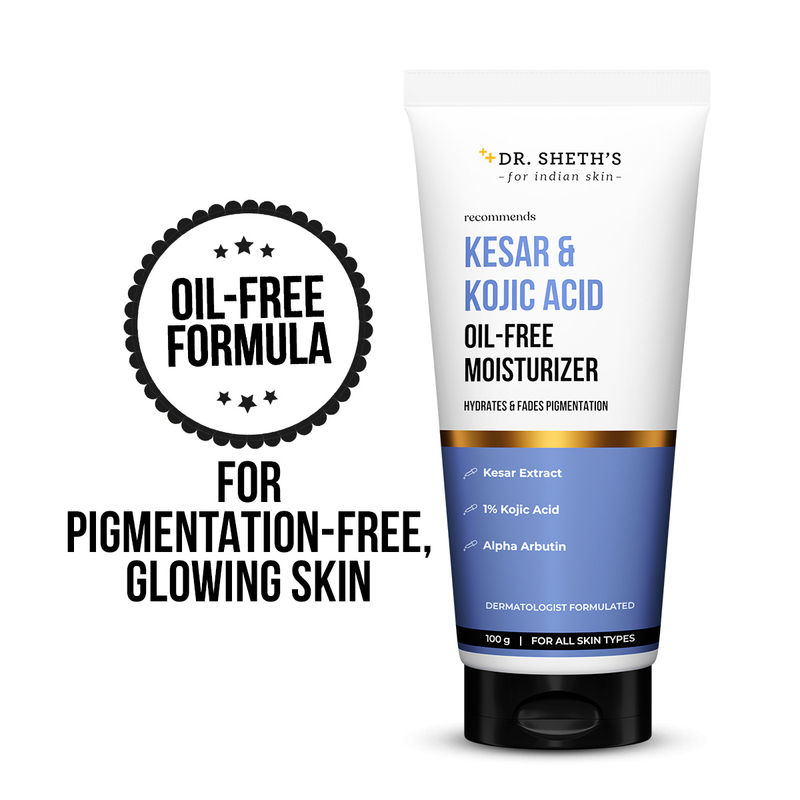Dr. Sheth's Kesar & Kojic Acid Oil-Free Moisturizer