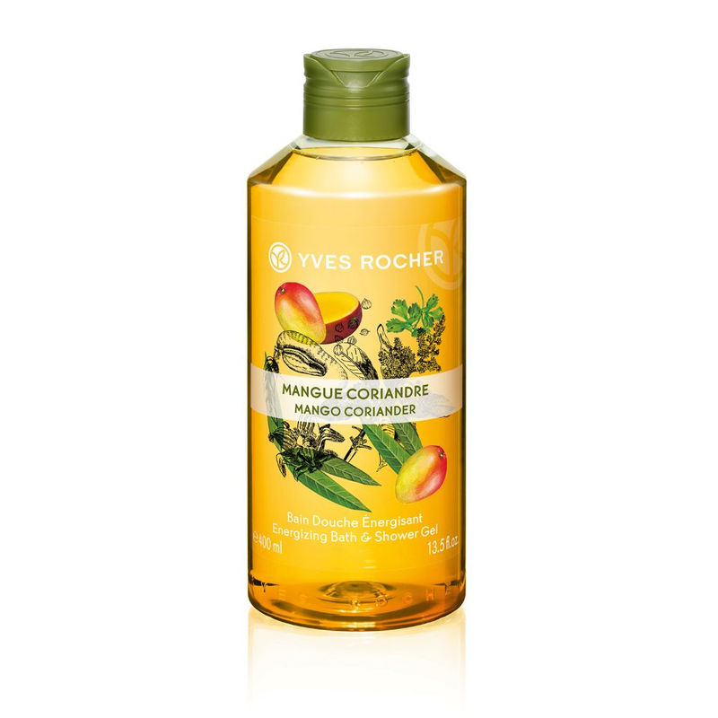Yves Rocher Energizing Bath And Shower Gel - Mango Coriander