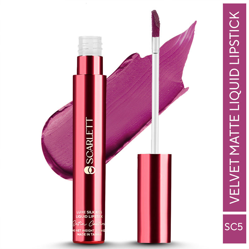 Scarlett Cosmetic Luxe Silk Kiss Liquid Lipstick 300N