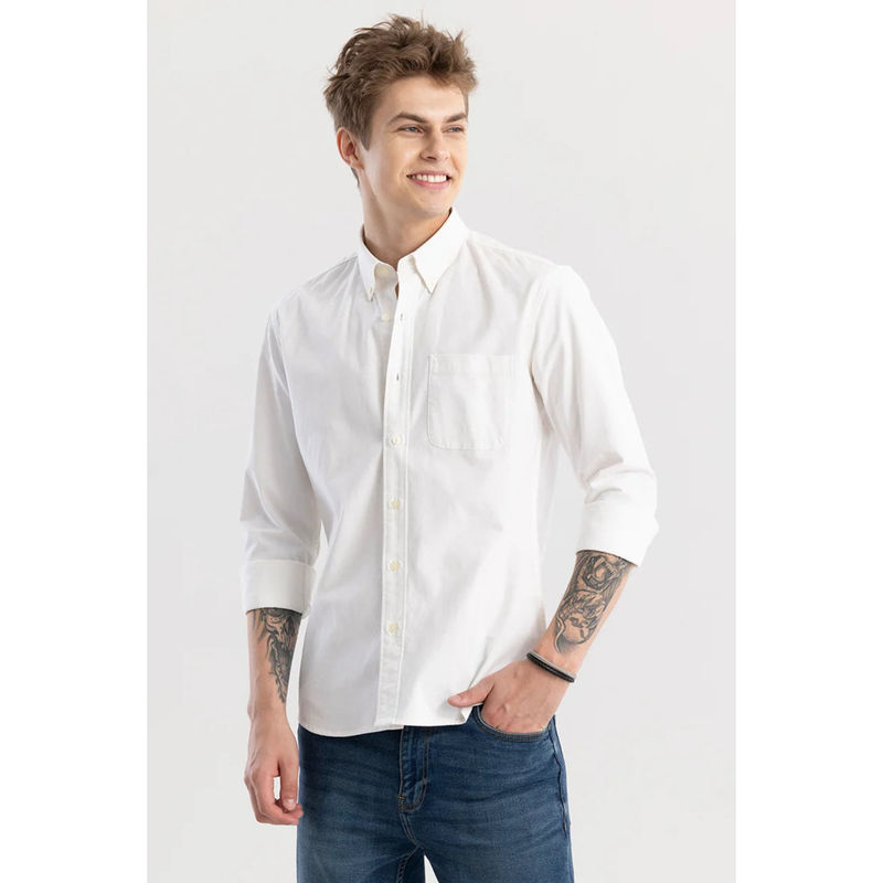 Snitch Shirtolo Plain White Shirt (2XL)