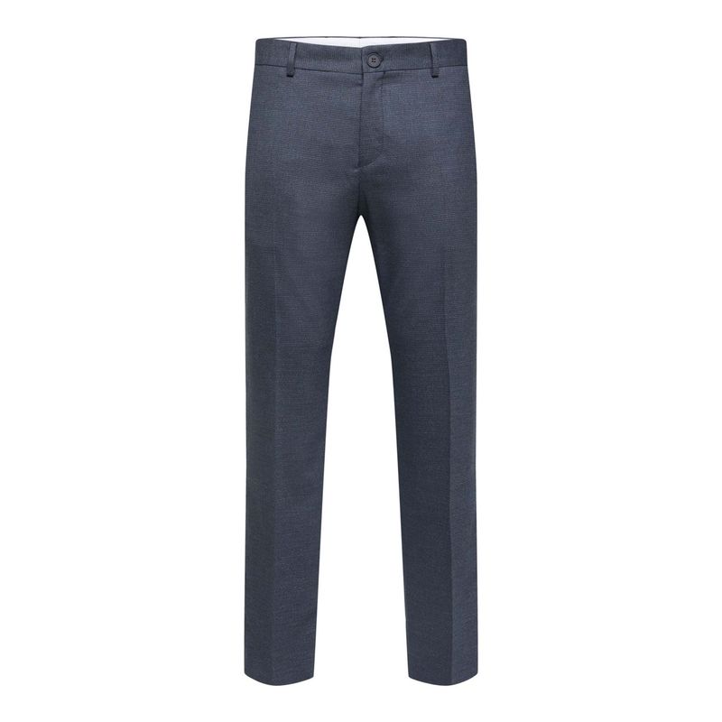 Selected Blue Slim Fit Formal Suit Trousers -48